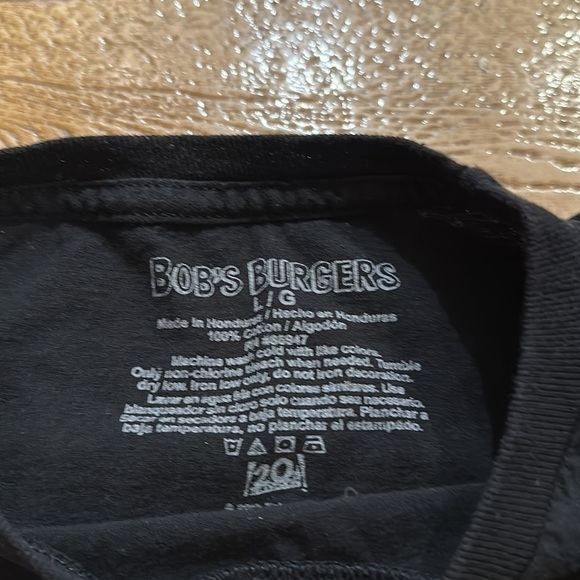 Bobs burgers funny animated series t-shirt men’s large cartoon comedy black tee - Picture 4 of 6